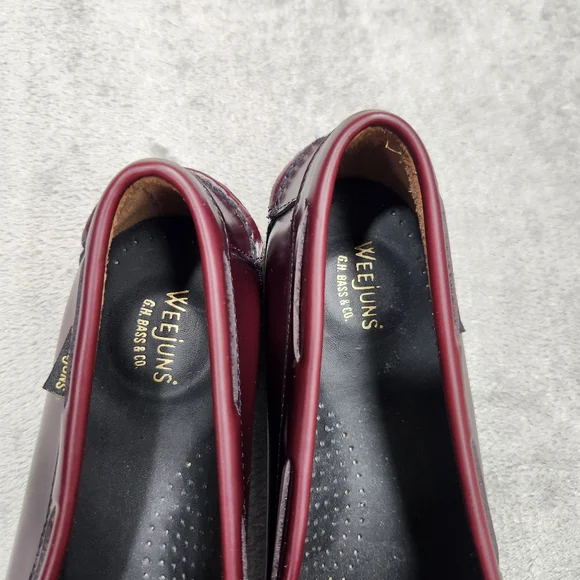G.H. bass and co. Weejuns loafers MensbSize 6 leather Ranger Camp Moc - Picture 3 of 10